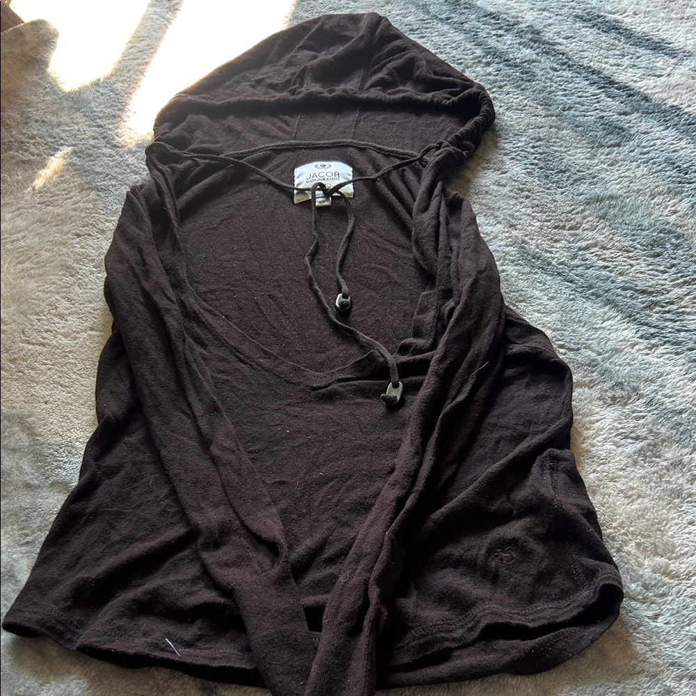 Jacob Connexion Brown Hoodie